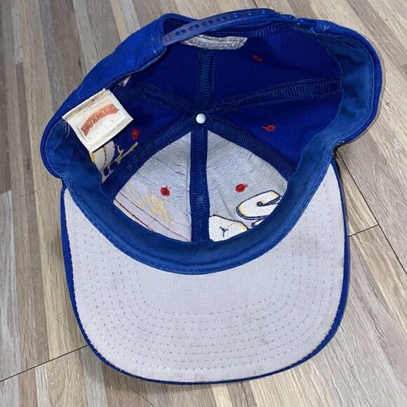 NASCAR hat vintage race Nutmeg cap 90s Blue Jeff Gordon #24 Snapback Cap color - Picture 3 of 10